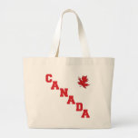 Maple Leaf Canada Canvas Bags