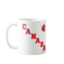 Maple Leaf Canada Coffee Mugs
