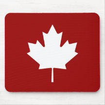 ‘Maple Leaf’ Pictogram Mousepad