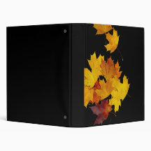 Maple leaves 3 ring binders