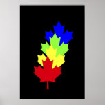 Maple Leaves - Canada Posters