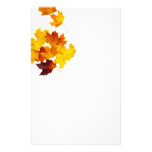 Maple leaves stationery