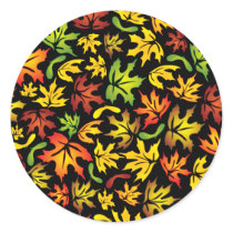 maple leaves stickers