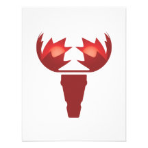 Maple Moose Invitation