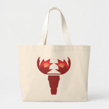 Maple Moose Jumbo Tote Bag