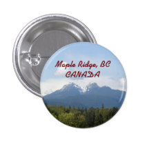 Maple Ridge, BC, CANADA Souvenir Button