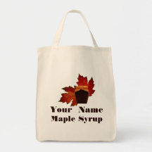 Maple Syrup Canvas Tote Bag 2