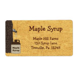 Maple Syrup Label