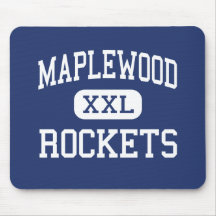 Maplewood - Rockets - High School - Cortland Ohio Mousepad