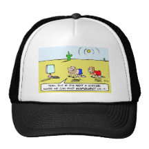 mapquest computer desert mirage mesh hat
