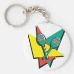 maracas design key chain