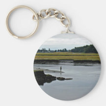 Marais de Scarborough (eau de mer) Maine Porte-clef
