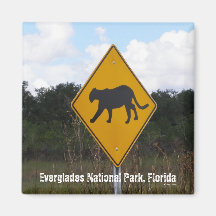 Marais parc national, la Floride Magnets Pour Réfrigérateur