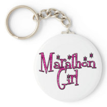 Marathon Girl Key Chain