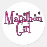 Marathon Girl Sticker