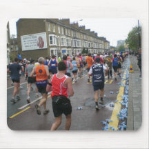 Marathon in London 2010 Mousepads