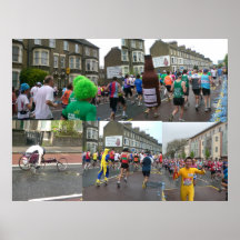 Marathon in London 2010 Print