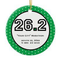 Marathon Ornament
