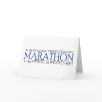 Marathon - The Pride is Forever Greeting Cards