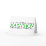 Marathon - The Pride is Forever – Good Luck Greeting Cards