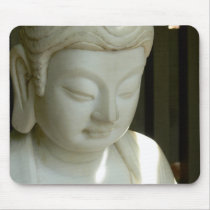 Marble Buddha Mouse Pad