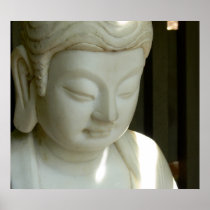 Marble Buddha Print