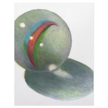 MARBLE IN COLOR PENCIL: REALISM ART