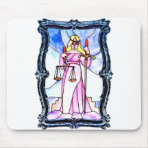 Marble Justice Mousepad