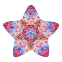 Marbled Star Stickers stickers