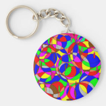 Marbre gai porte-clé