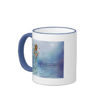 March Birthstone Fairy Coffee Mugs