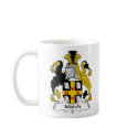 March Family Crest mugs