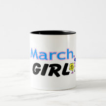 March Girl Mugs