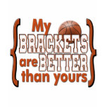 March Madness Brackets Black t-shirts
