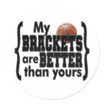 March Madness Brackets stickers