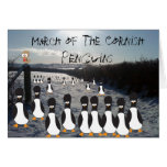 March of the Cornish Penguins Cards