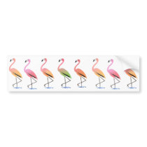 March of the Tropical Flamingos