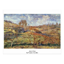 March Sun By Pissarro Camille Post Cards