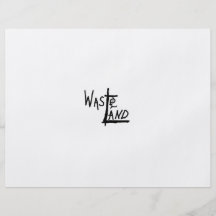 Marchandises de studios de Wastelandmusic Prospectus Personnalisés