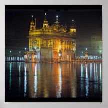 Marchandises sikhes de conception de Khanda Khalsa Posters