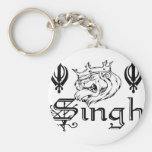 Marchandises sikhes de Khanda Khalsa de Punjabi Porte-clés