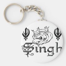 Marchandises sikhes de Khanda Khalsa de Punjabi Porte-clés