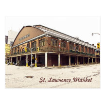 Marché de St Lawrence de Toronto Cartes Postales