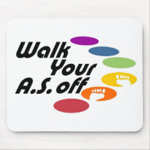 Marchent votre A.S. Off - logo seulement Tapis De Souris