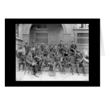 Marching Band Claflin University 1898 Greeting Card