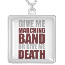 Marching Band or Death Custom Necklace