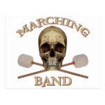 Marching Band Pirate Post Cards