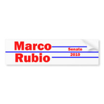 Marco Rubio 4 Bumper Stickers