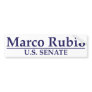 Marco Rubio for U.S. Senate Red Bumper Sticker