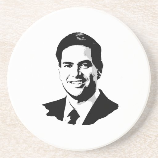 Marco Rubio -.png Drink Coasters